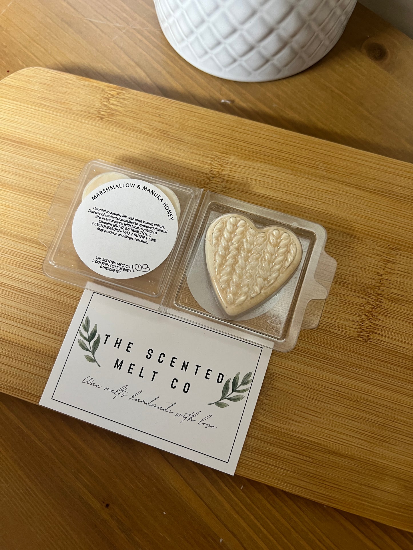 Marshmallow and Manuka Honey Soy Wax Melt