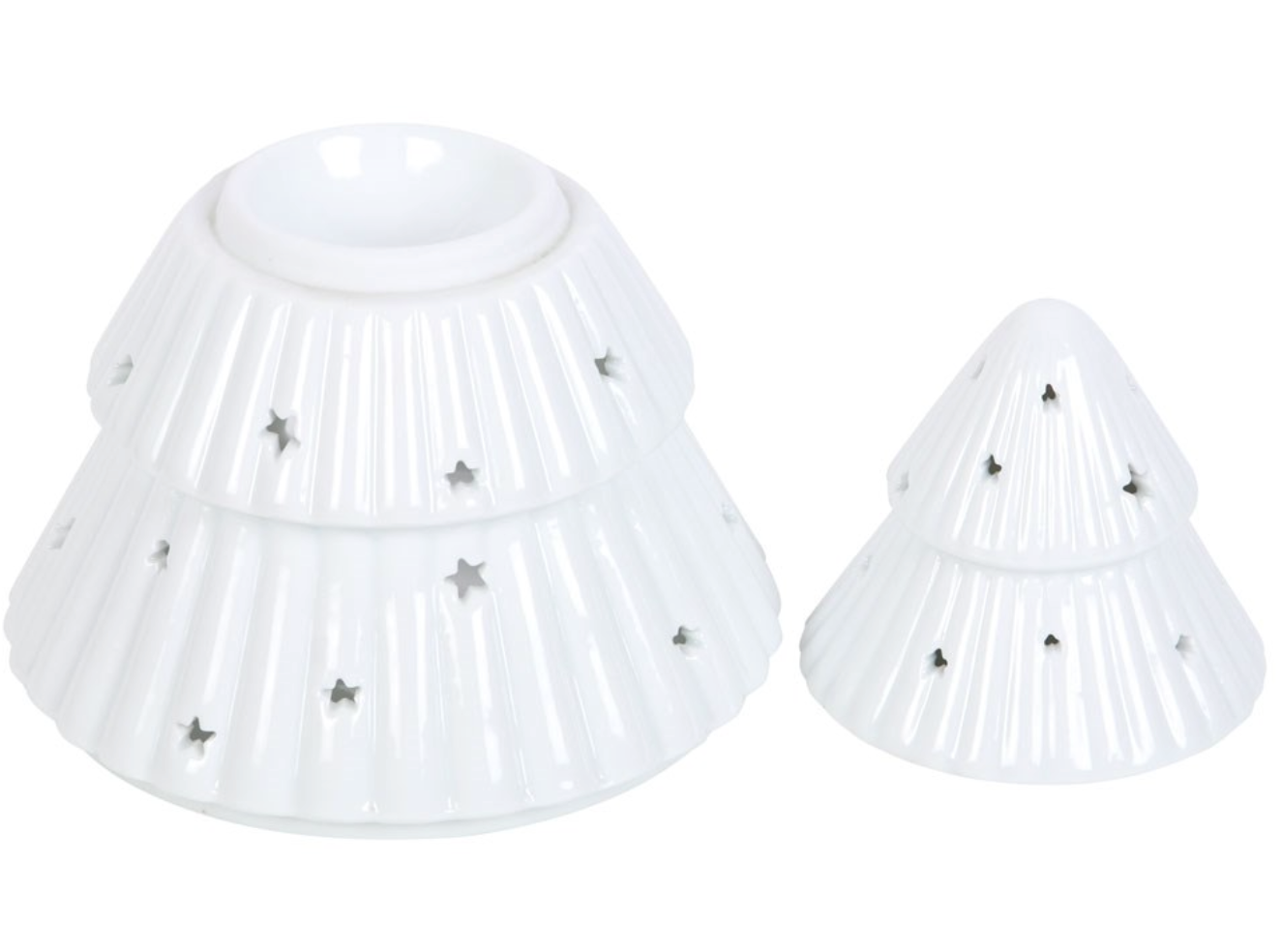 White Christmas Tree Wax/ Oil Burner