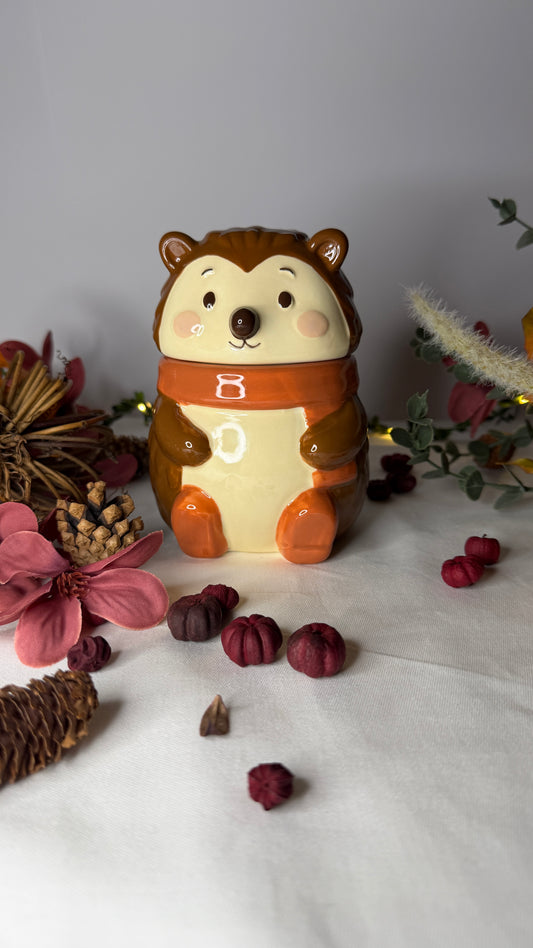 Hazel Hedgehog Ceramic Wax Warmer and Oil Burner