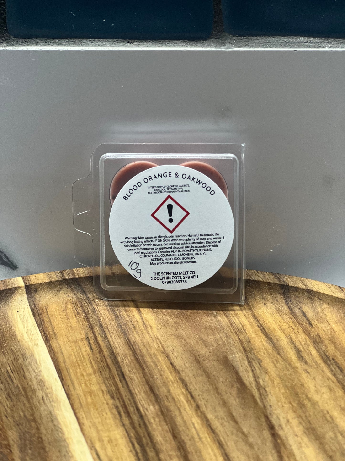 Blood Orange & Oakwood Soy Wax Melt