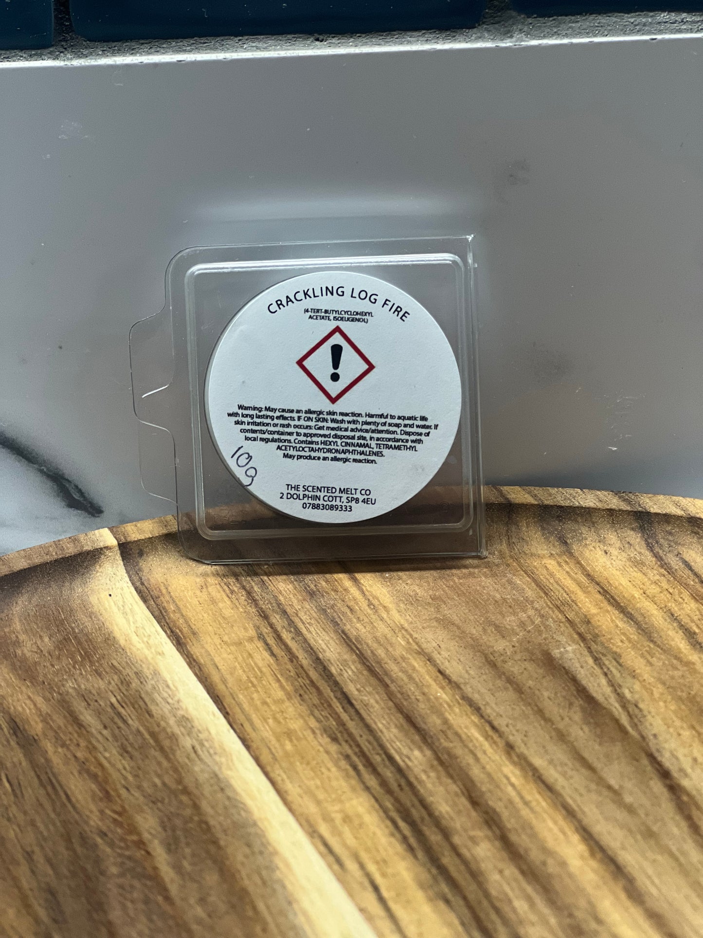 Crackling Log Fire Soy Wax Melt