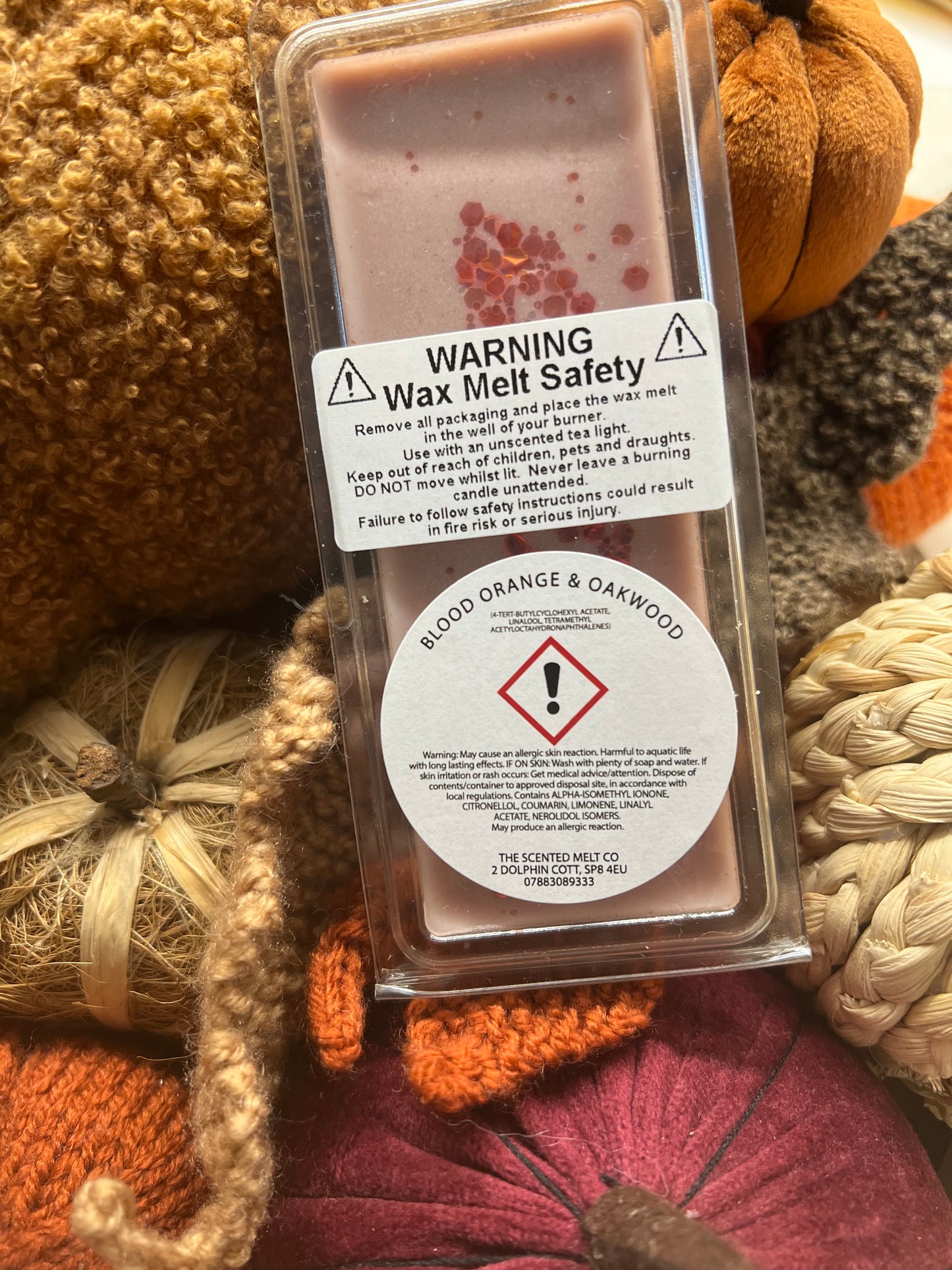 Blood Orange & Oakwood Soy Wax Melt