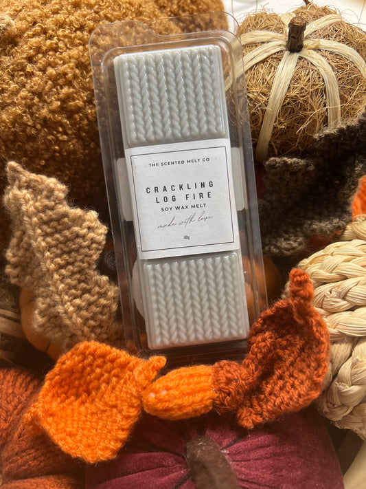 Crackling Log Fire Soy Wax Melt