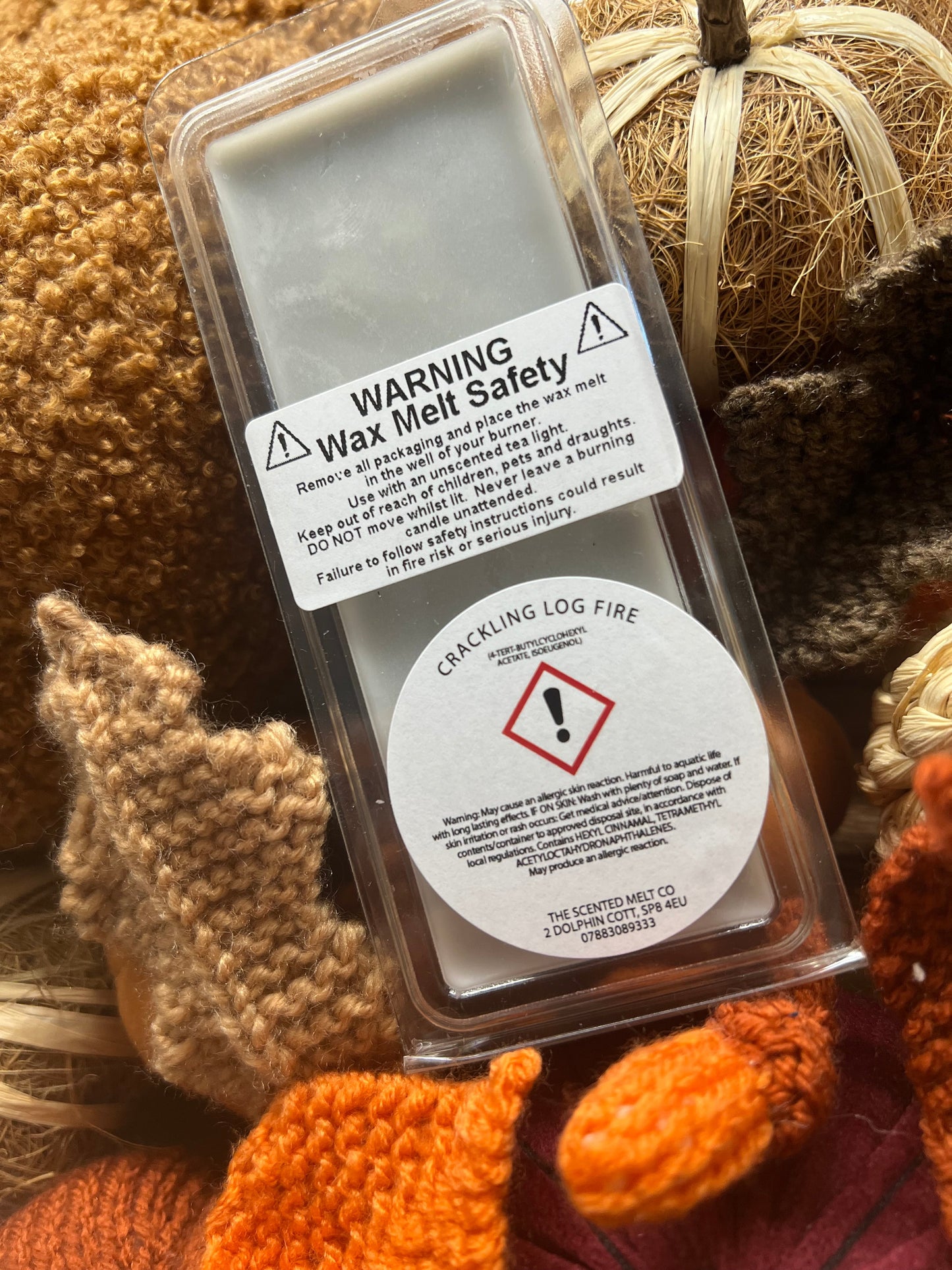 Crackling Log Fire Soy Wax Melt