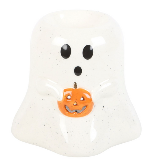 Pumpkin Ghost Shaped Wax/Oil Burner