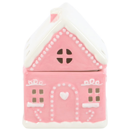 Pink Gingerbread House Oil/Wax Burner