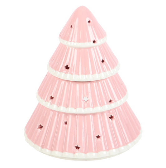 Pink Christmas Tree Wax/ Oil Burner
