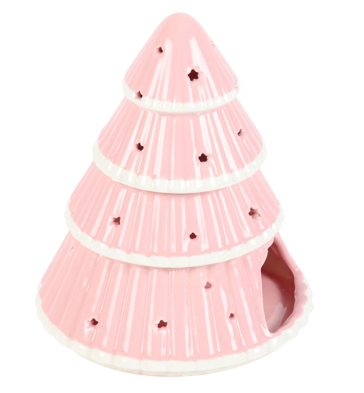 Pink Christmas Tree Wax/ Oil Burner