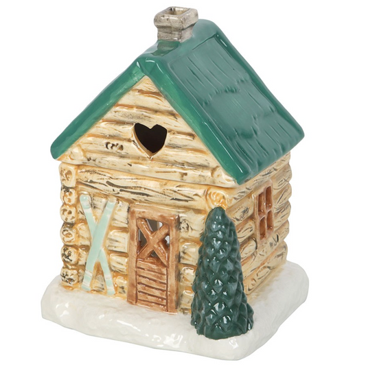 Cabin Ski Chalet Wax/ Oil Burner