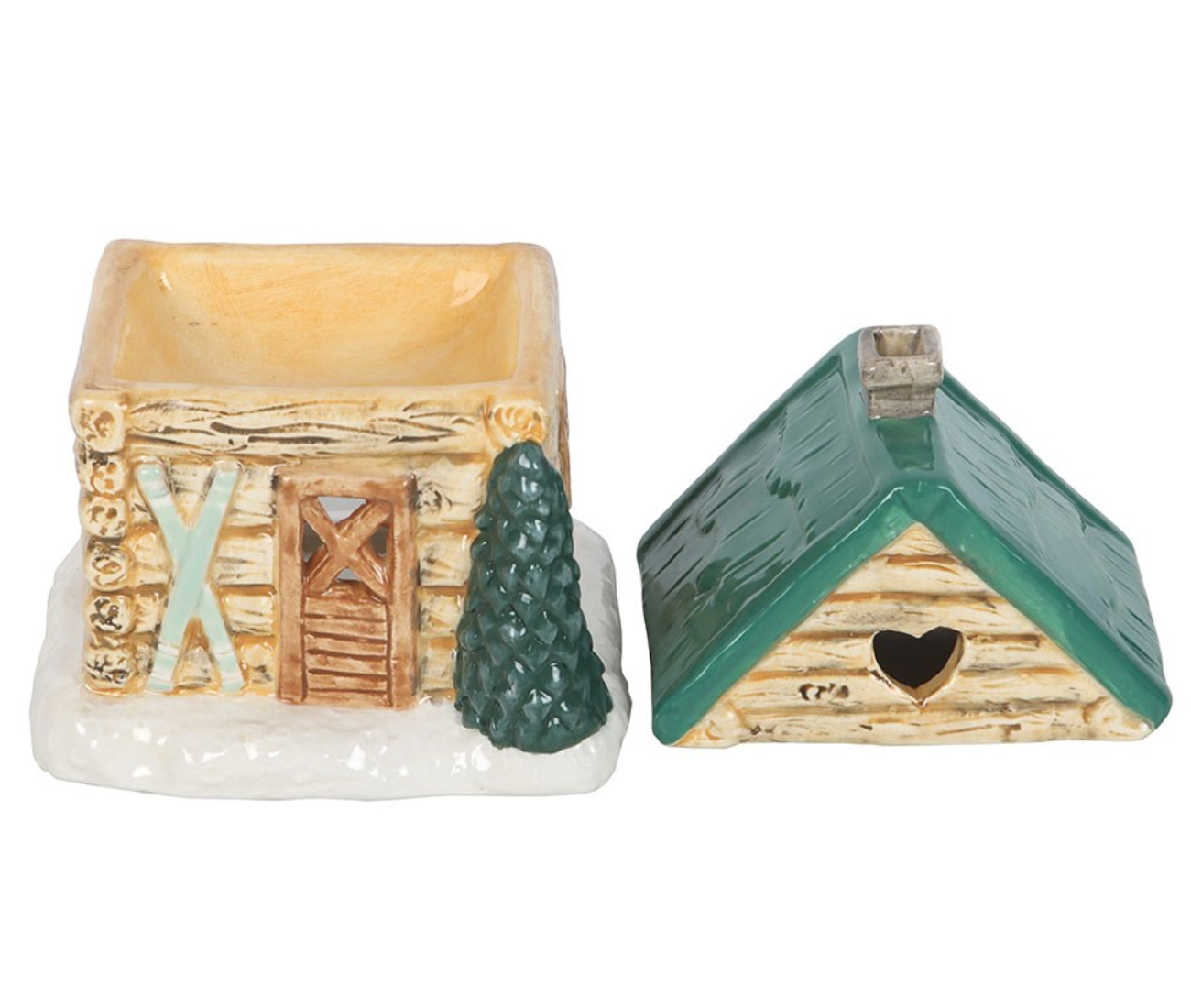 Cabin Ski Chalet Wax/ Oil Burner
